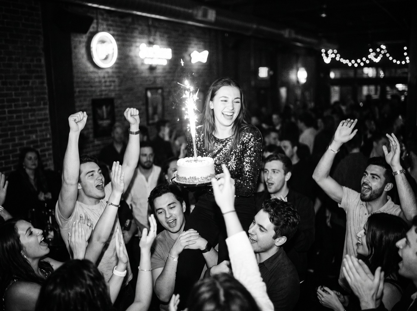 Celebración de cumpleaños en Club Amanda